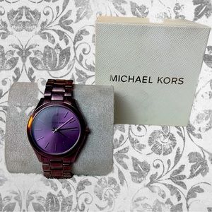 Women’s Purple MICHAEL KORS WATCH